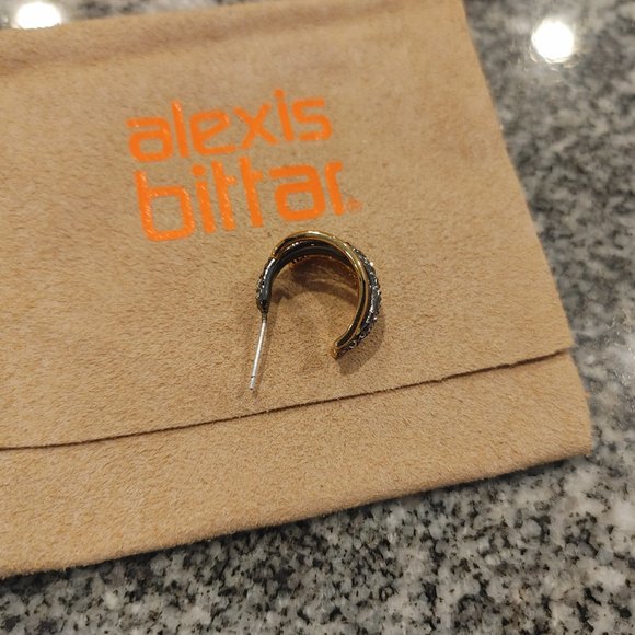 Alexis Bittar earrings for pierced ears with a suede pouch - Picture 13 of 16